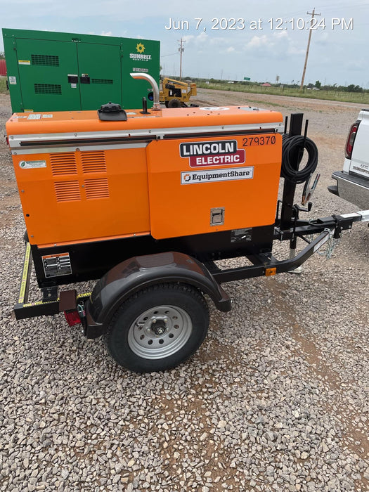 2022 Lincoln Electric LE400 Kubota V1505, Trlr, Cable Rack, Light Kit, ES Decals, T3