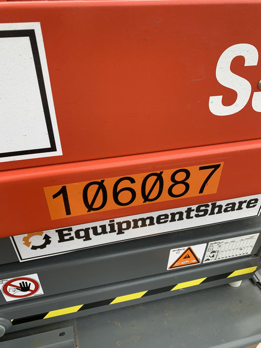 2020 Skyjack SJIII-3219 Solid NM Tires, Half height spring hinged entry gate, Dual Beacons, 800W Inverter