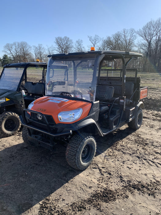 2022 Kubota RTV-X1140W-H Plastic Canopy, Windshield Acrylic Clear, LED Strobe Light, Wire Harness Kit, Back up Alarm
