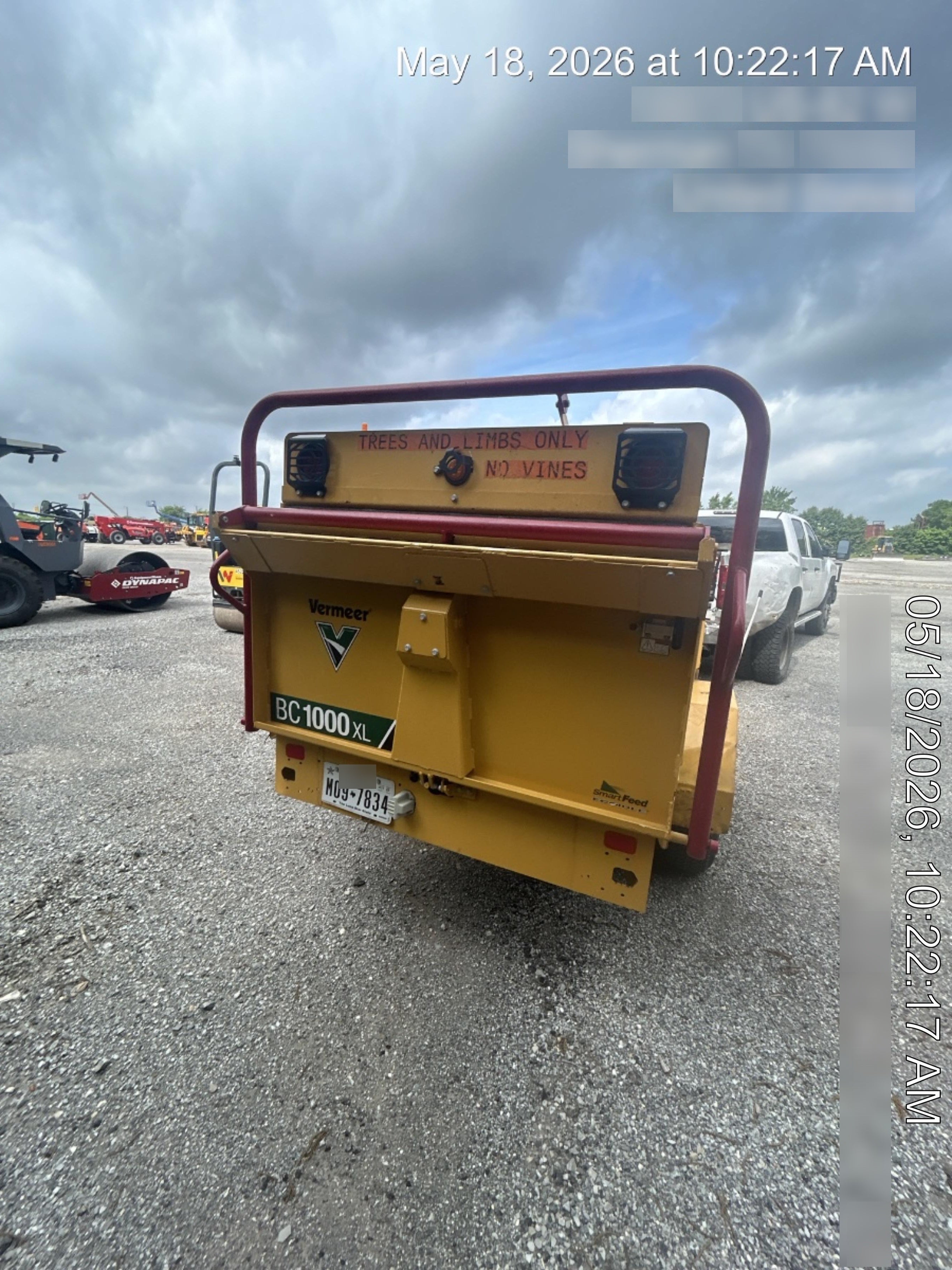 2021 VERMEER BC1000XL Diesel