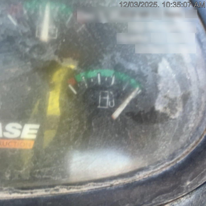 2019 Case 570N EP Canopy, 4WD, GP Front Bucket, Dual Tilt Cylinder, 84" Box Blade w/ Scarifier, Wheel Weights, Beacon