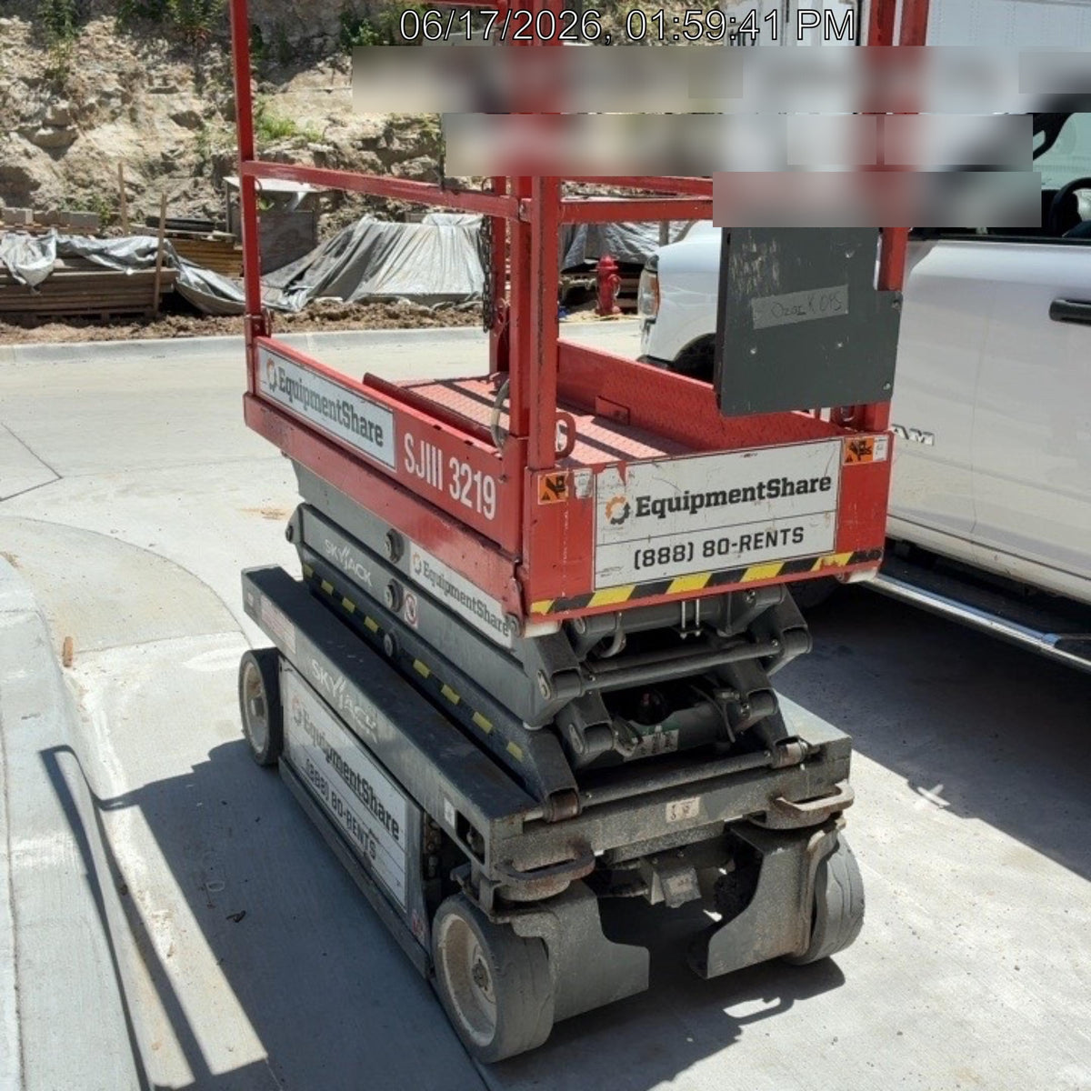 2019 Skyjack SJIII-3219 Standard Options, Trojan Batteries