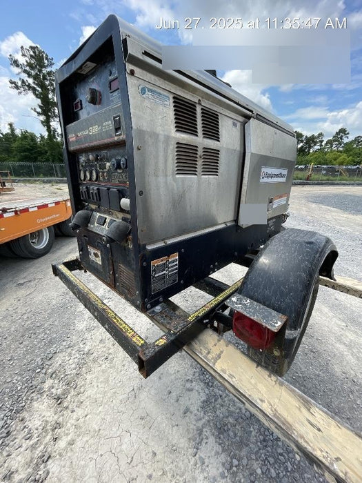 2019 Lincoln Electric Vantage 322 Lincoln Vantage 322 Welder w/Trailer, Light Kit, Cable Rack