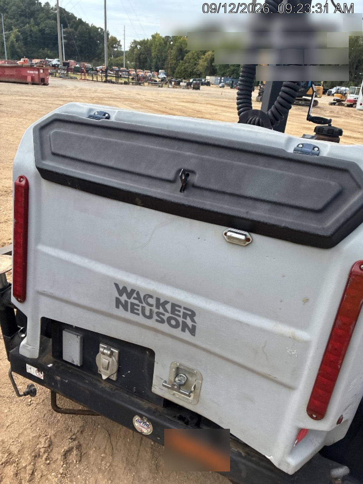 2019 Wacker Neuson LTV6K-LED LED Lighting, ES Track Hardware, Fuel Level Sensor