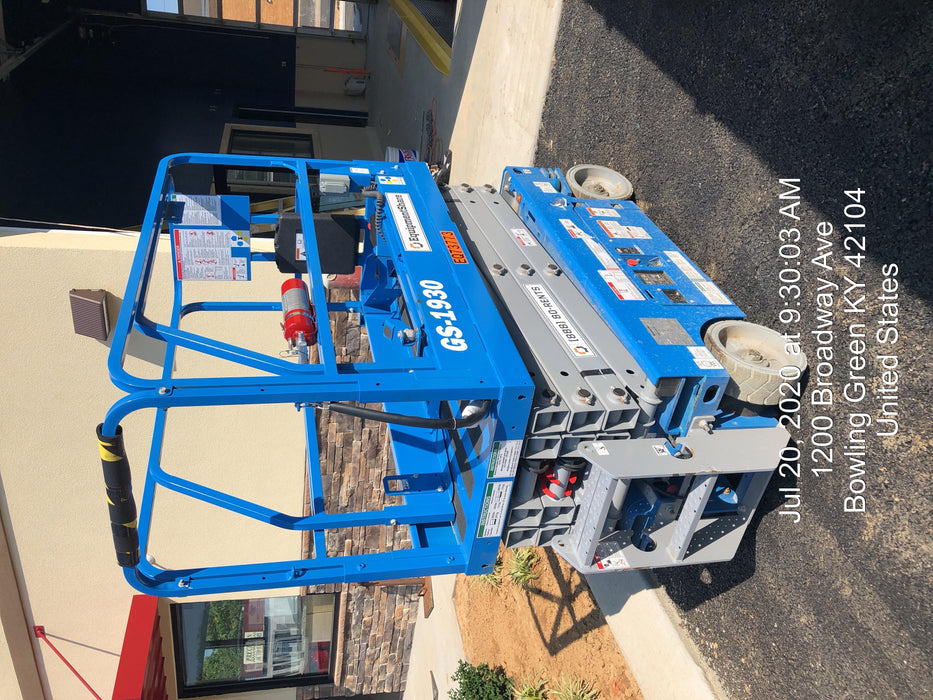 2020 Genie GS-1930 Fixed rails with chain entry gate - Pre A92.20