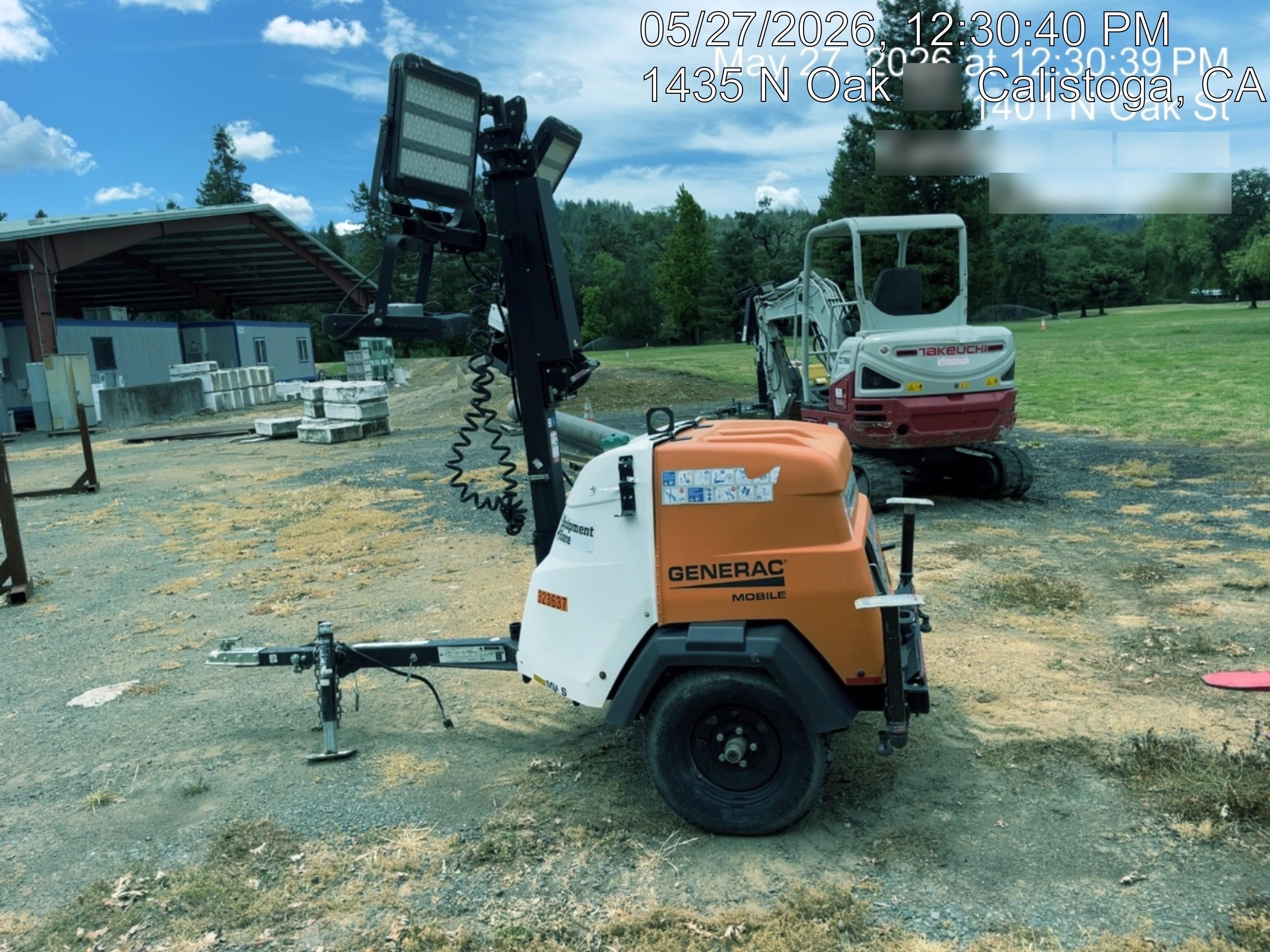 2023 Generac MLT2 Diesel, Flex Switch 120V Input, Powerzone Controller, (4) 320W LED Lights, 4kW Generator, 39.9 Gal Fuel Tank, 2" Ball, T3