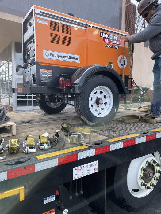 2021 Lincoln Electric Vantage 322 Vantage 322 Ready Pak 3 w/ Decals, ORANGE (includes trailer, cable rack, fender light kit) NO Telematics