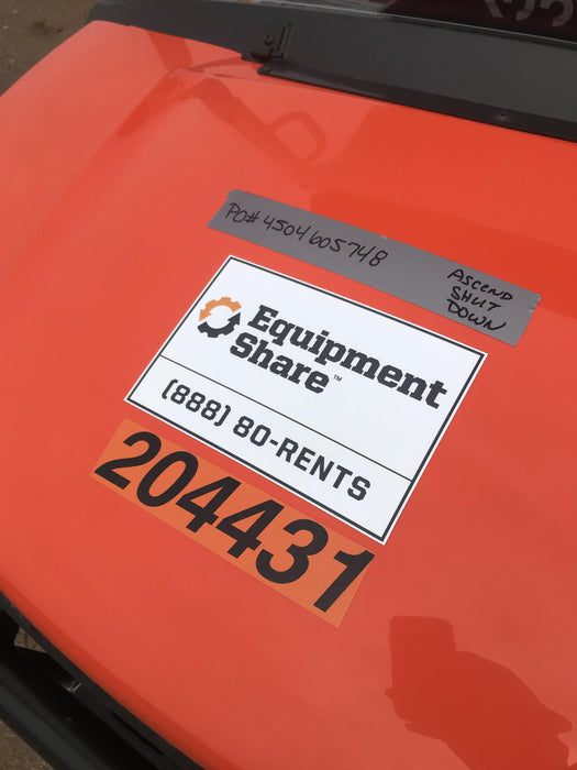 2022 Kubota RTV-X1140W-H Plastic Canopy, Windshield Acrylic Clear, LED Strobe Light, Wire Harness Kit, Back up Alarm