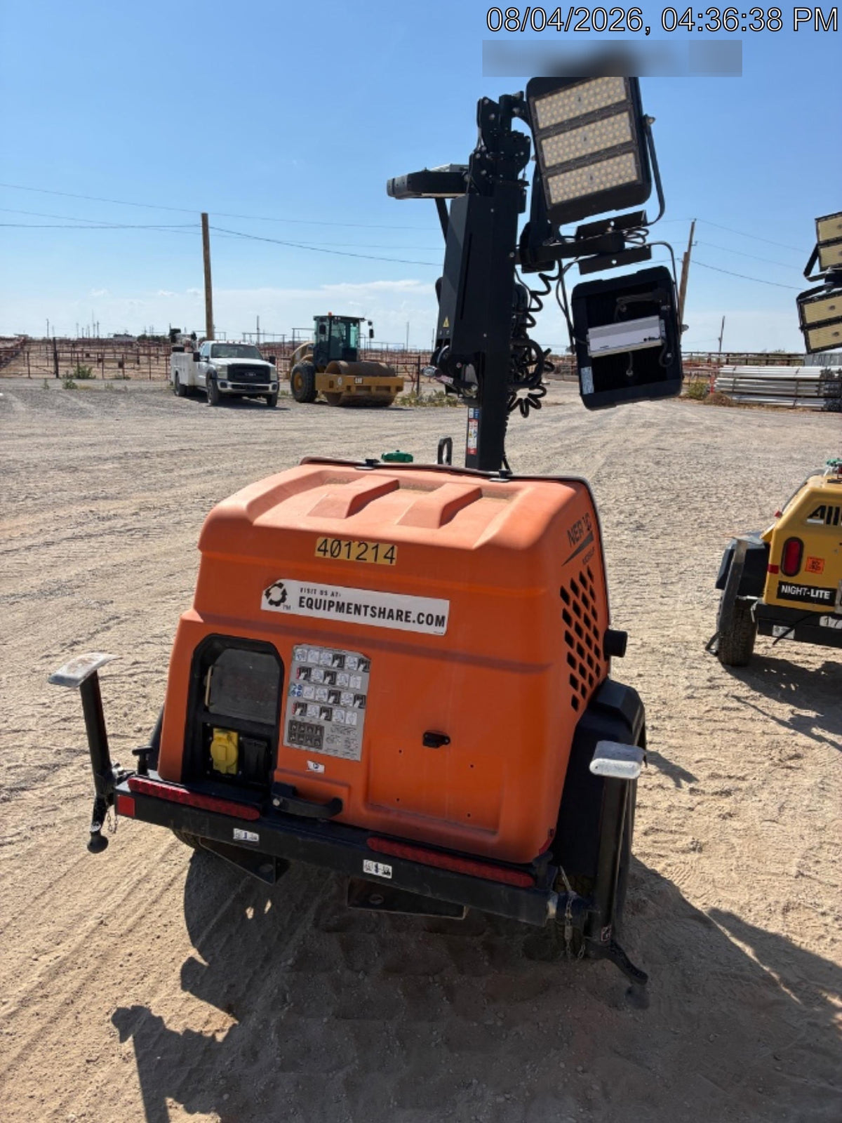 2024 Generac MLT2 Diesel, Flex Switch 120V Input, Powerzone Controller, 
(4) 320W LED Lights, 4kW Generator, 39.9 Gal Fuel Tank, 2" Ball, T3