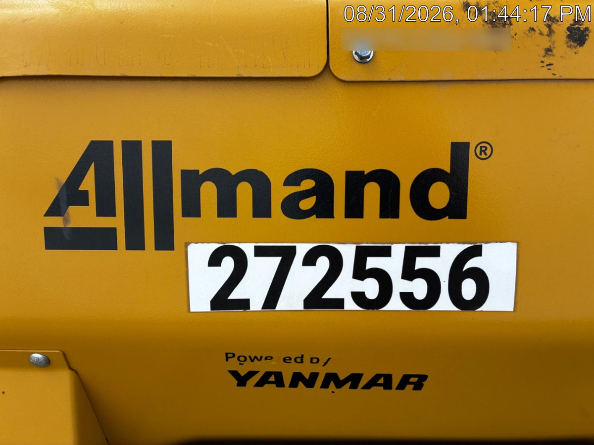 2022 Allmand NLV3GR (4) LED Light Fixture 350W, 23' Vertical Mast, 3kW Prime, Towable, ES Decals, T3