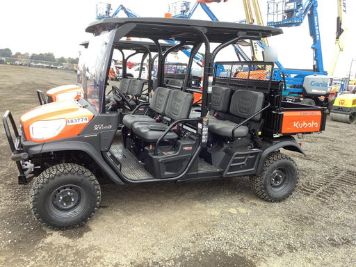 2021 Kubota RTV-X1140W-H Plastic Canopy, Windshield Acrylic Clear, LED Strobe Light, Wire Harness Kit, Back up Alarm