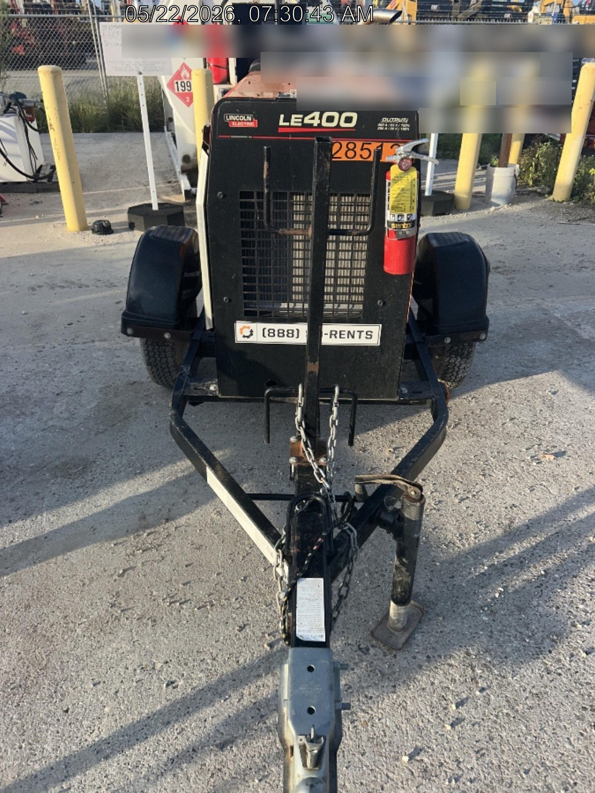 2022 Lincoln Electric LE400 Kubota V1505, Trlr, Cable Rack, Light Kit, ES Decals, T3
