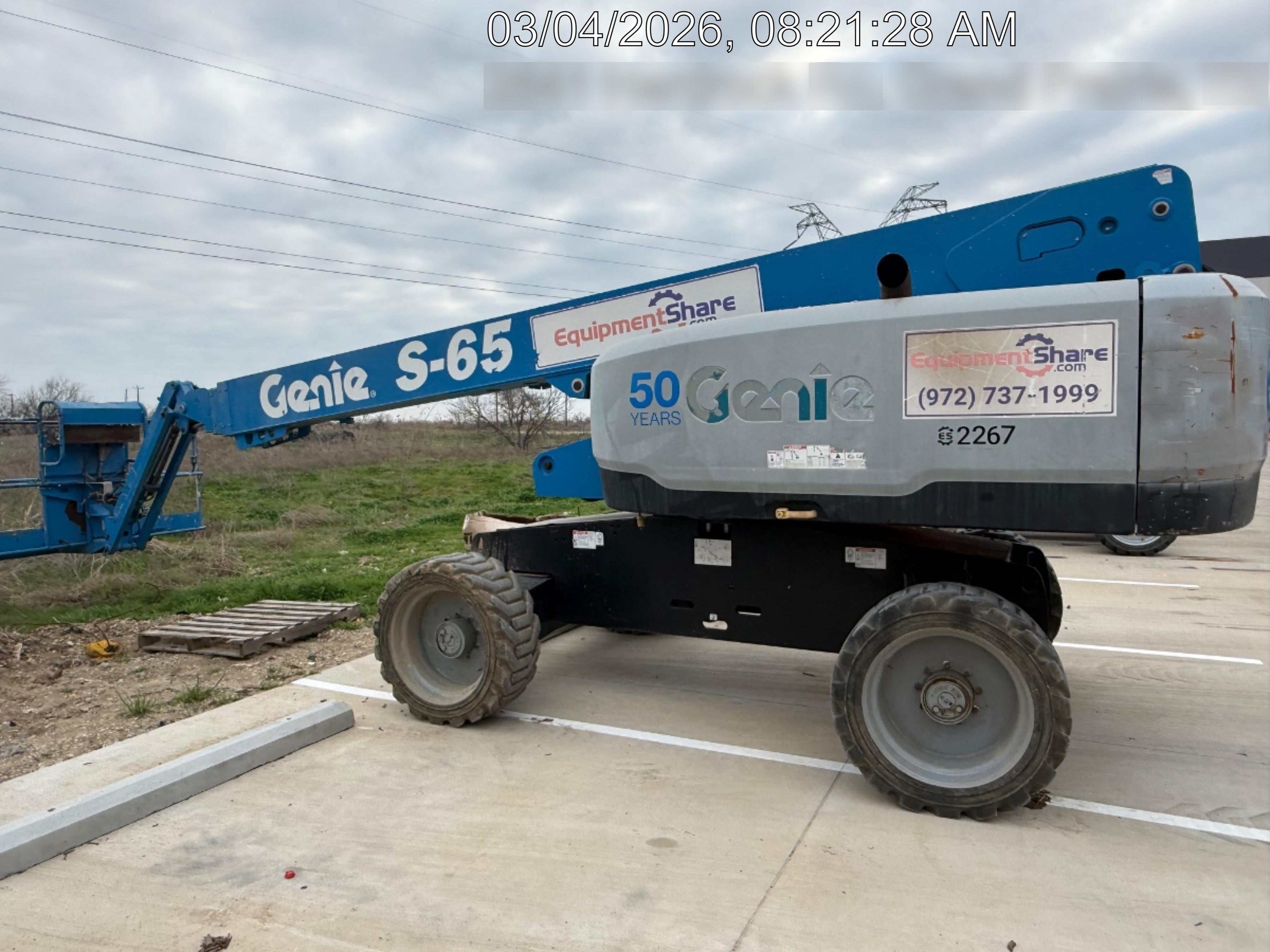 2016 GENIE S-65