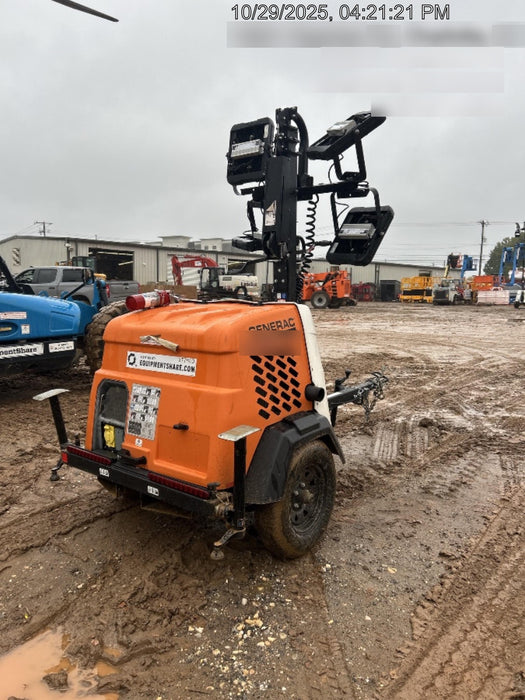 2023 Generac MLT2 Diesel, Flex Switch 120V Input, Powerzone Controller, 
(4) 320W LED Lights, 4kW Generator, 39.9 Gal Fuel Tank, 2" Ball, T3