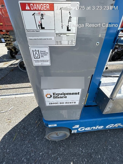 2021 GENIE GR-20