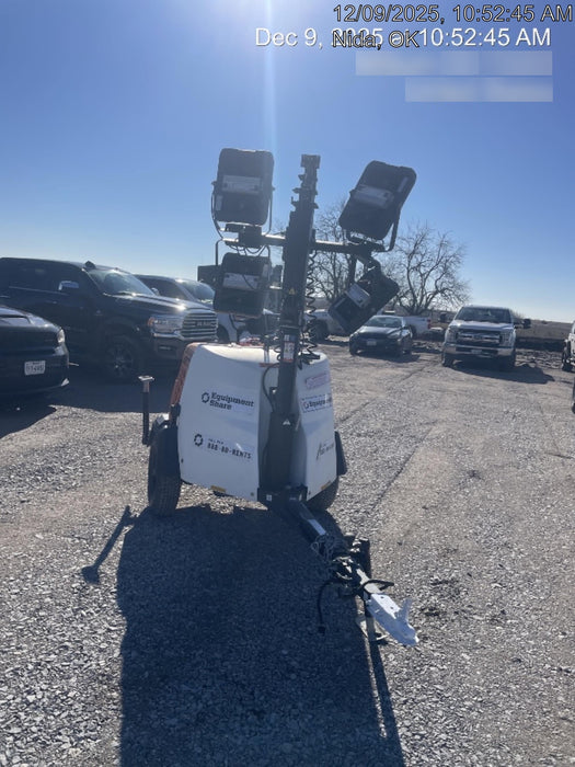 2024 Generac MLT2 Diesel, Flex Switch 120V Input, Powerzone Controller, 
(4) 320W LED Lights, 4kW Generator, 39.9 Gal Fuel Tank, 2" Ball, T3