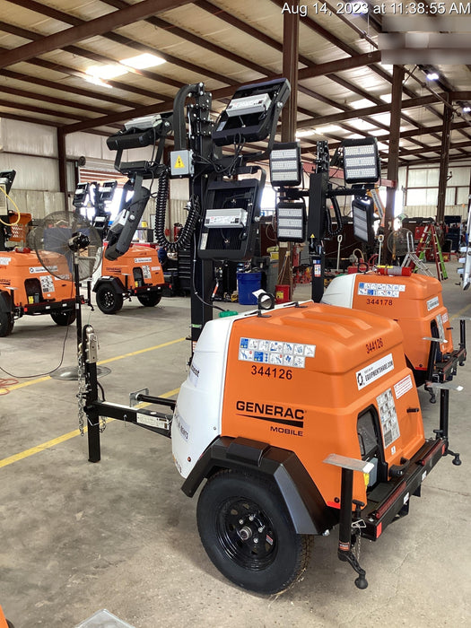 2023 Generac MLT2 Diesel, Flex Switch 120V Input, Powerzone Controller, (4) 320W LED Lights, 4kW Generator, 39.9 Gal Fuel Tank, 2" Ball, T3