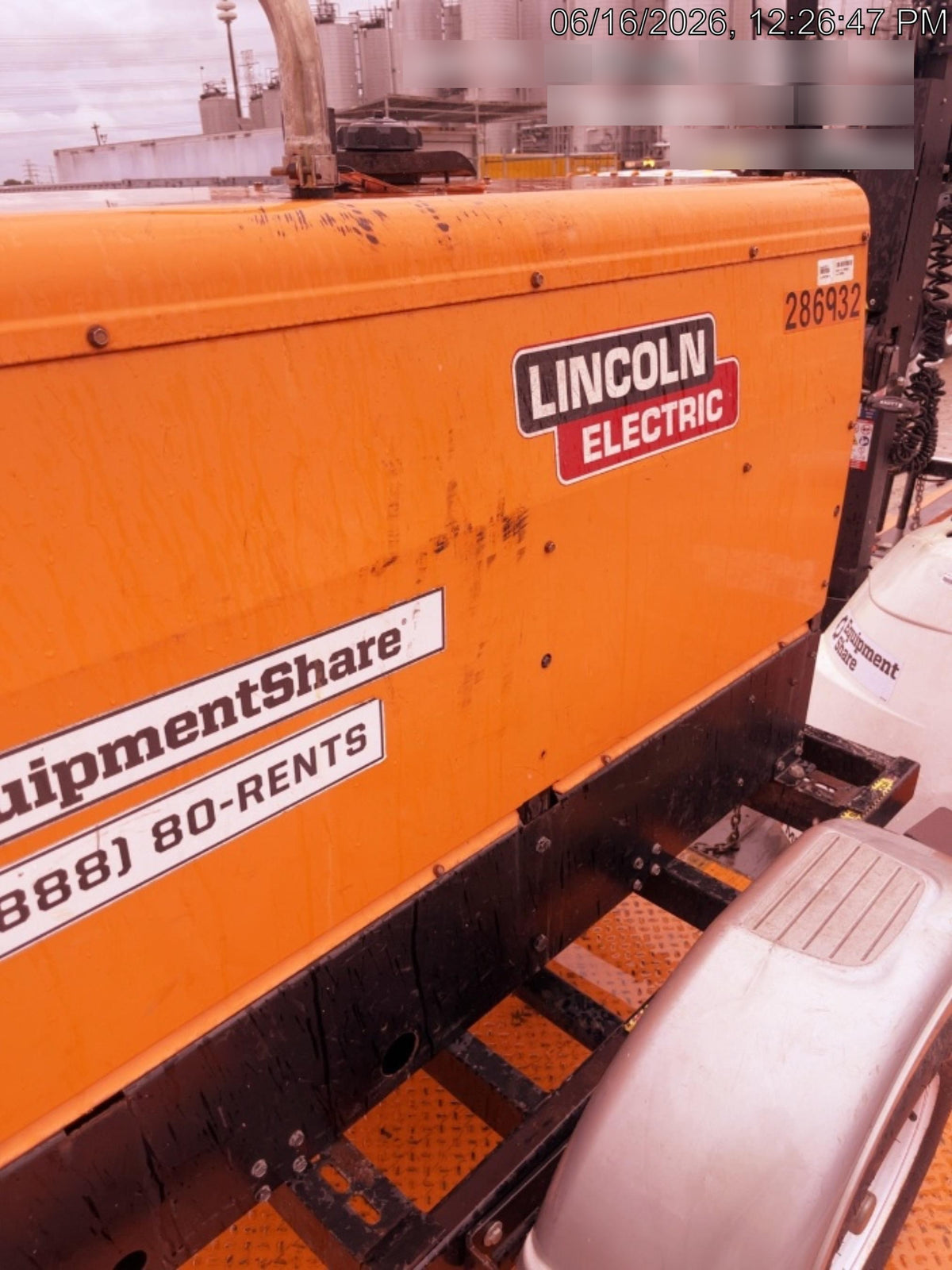 2022 Lincoln Electric LE400 Kubota V1505, Trlr, Cable Rack, Light Kit, ES Decals, T3