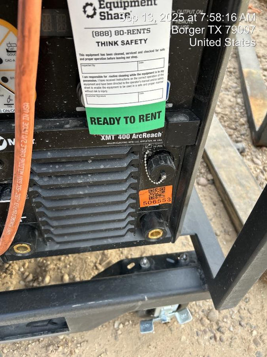 2025 MILLER ELECTRIC XMT 400