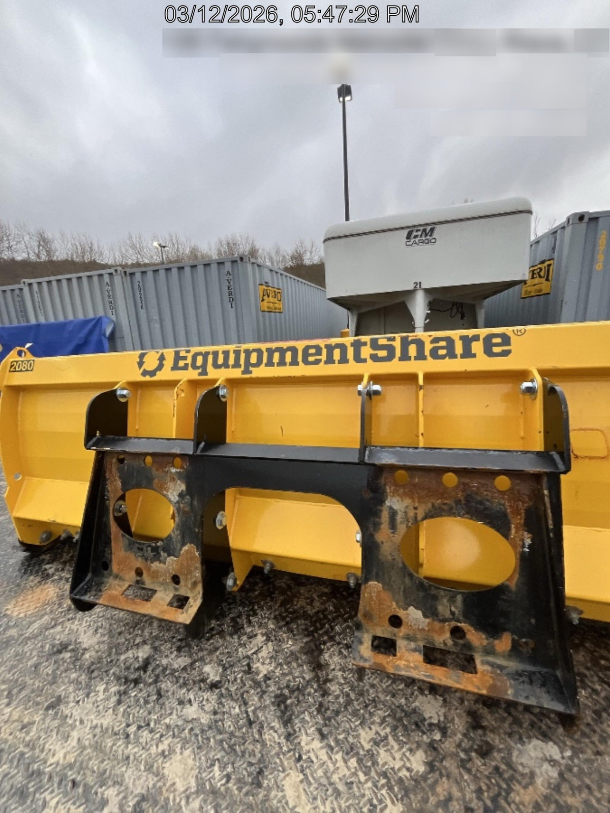 2025 ZM INDUSTRIES 8' Snow Pusher - ZM