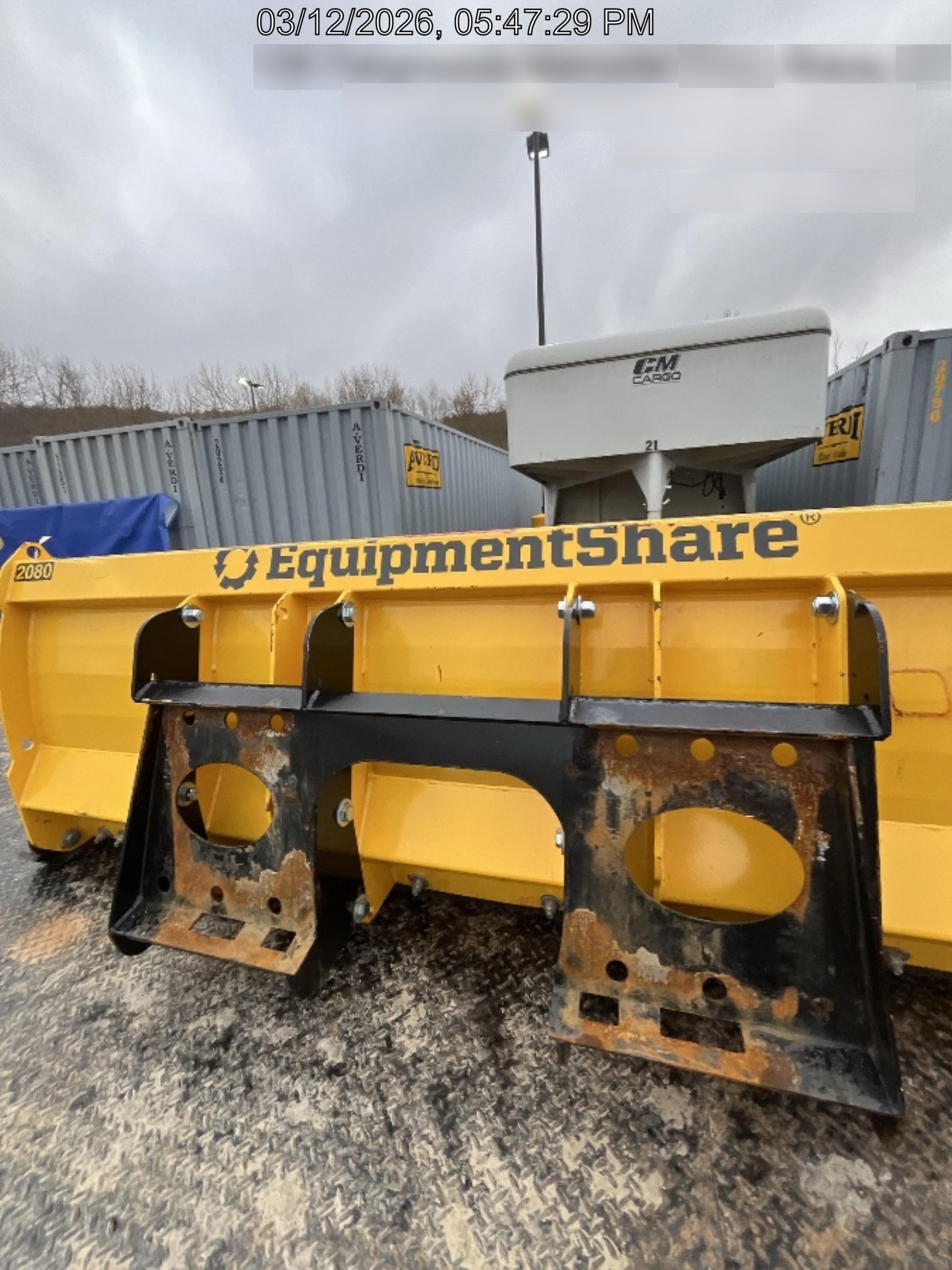 2025 ZM INDUSTRIES 8' Snow Pusher - ZM