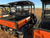 2022 Kubota RTV-X1140W-H Plastic Canopy, Windshield Acrylic Clear, LED Strobe Light, Wire Harness Kit, Back up Alarm