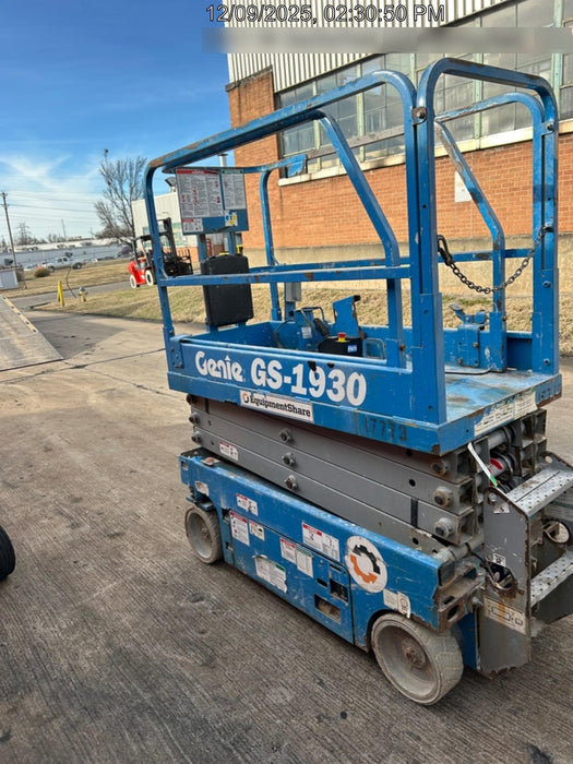 2018 Genie GS-1930 Genie GS-1930 w/Fixed Rail, Chain Entry