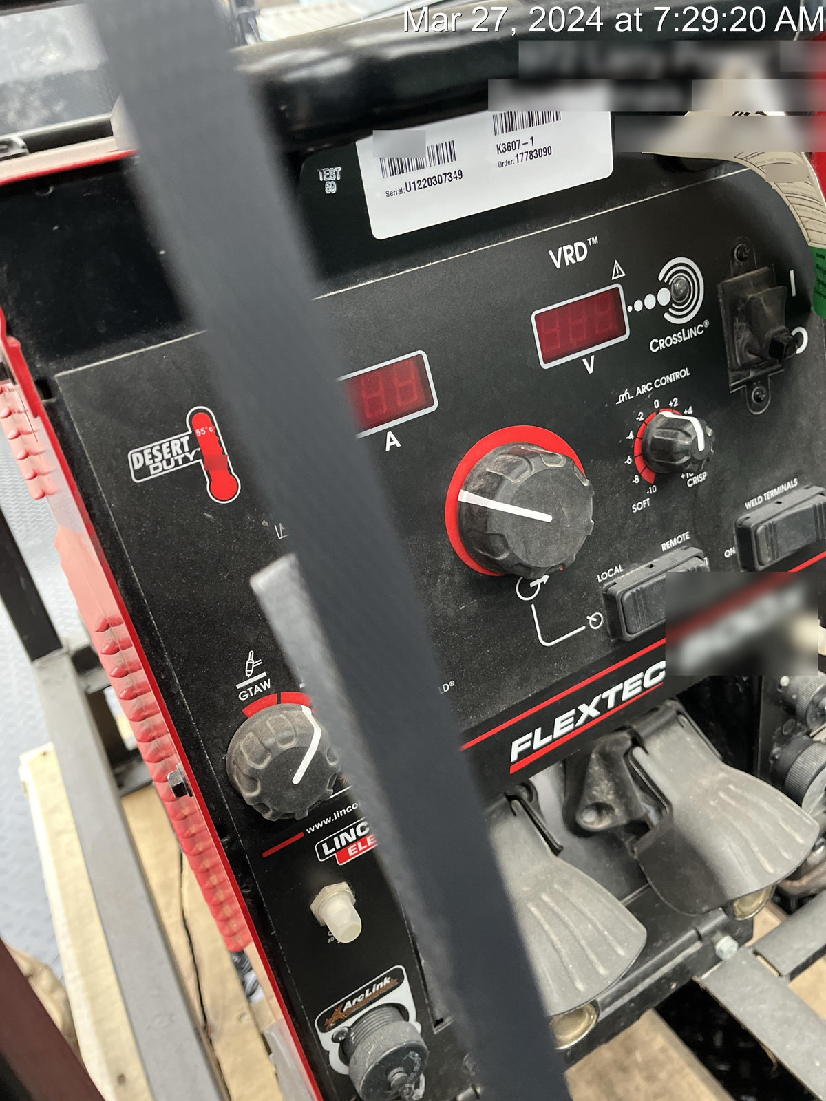 2022 LINCOLN ELECTRIC K3607-1