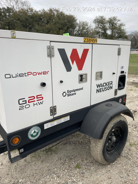 2022 WACKER NEUSON G25