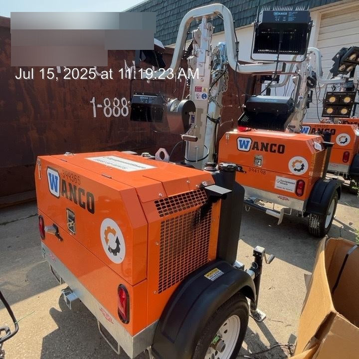 2024 Wanco WLTT-4MM4K Diesel, Deep Sea Controller, Shore Power Plug, Auto Start, (4) 350W LED Floodlights, 4kW Generator, 60 Gal Fuel Tank, 2" Ball, T3