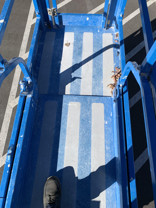 2020 Genie GS-2632 Solid NM Tires, Folding Rails with Half-Height Swing Gate, Beacon, 800W Invertor