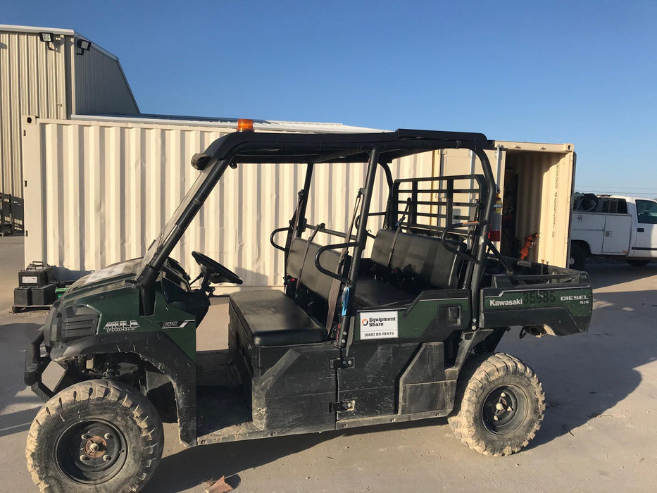 2019 Kawasaki Mule PRO-DXT Movement Alarm, Beacon, Hard Top, ES Track Hardware