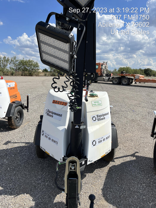 2023 Generac MLT2 Diesel, Flex Switch 120V Input, Powerzone Controller, (4) 320W LED Lights, 4kW Generator, 39.9 Gal Fuel Tank, 2" Ball, T3
