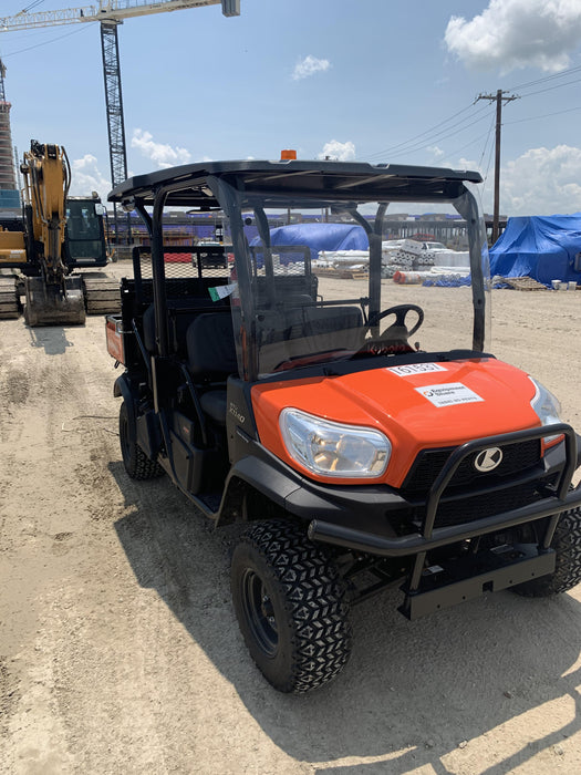 2021 Kubota RTV-X1140W-H Plastic Canopy, Windshield Acrylic Clear, LED Strobe Light, Wire Harness Kit, Back up Alarm