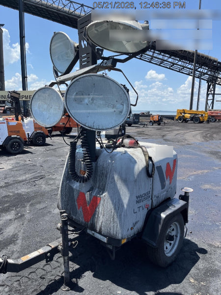2018 Wacker Neuson LTV6L-MH Wacker Neuson LTV6L Mobile Light Tower w/Fuel Level Sensor Installed