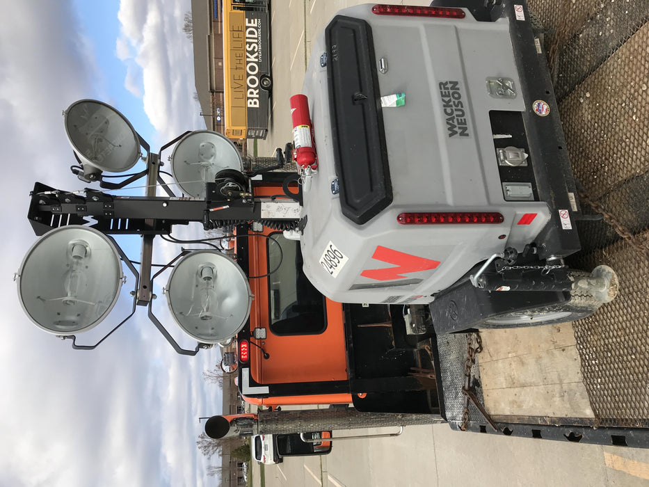 2019 Wacker Neuson LTV6L-MH Wacker Neuson LTV6L Mobile Light Tower w/Fuel Level Sensor Installed