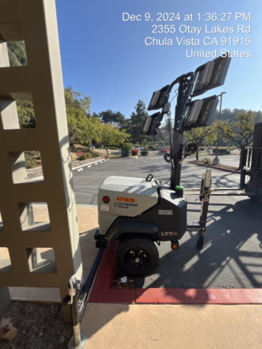 2024 Wacker Neuson LTT4 Diesel, Kohler KDW702, Deep Sea Controller, Auto Start, LED 320W, Bypass Outlet, T3