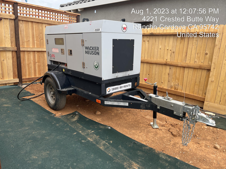 2019 WACKER NEUSON G25