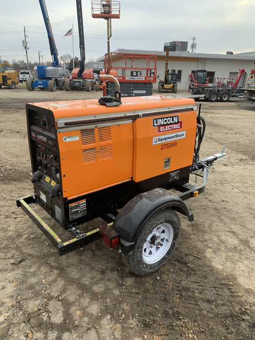 2022 Lincoln Electric LE400 Kubota V1505, Trlr, Cable Rack, Light Kit, ES Decals, T3