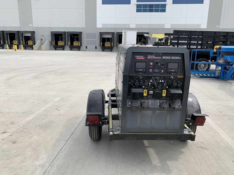 2021 Lincoln Electric Dual Maverick 200/200X Ready Pak 3 (includes trailer, cable rack, fender light kit)