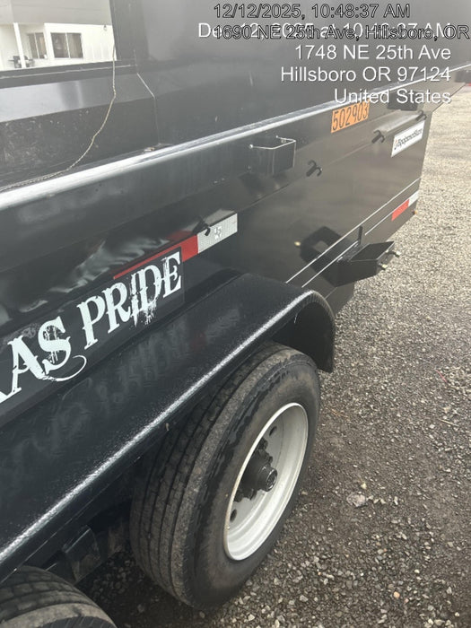 2025 TEXAS PRIDE TRAILERS DT714416KBP