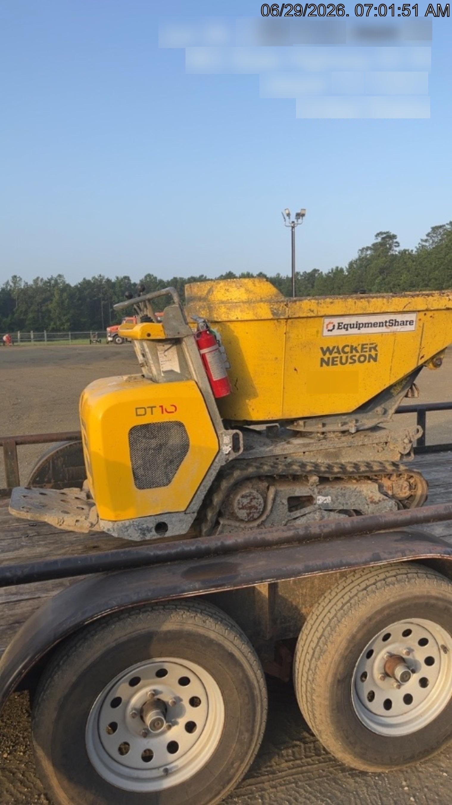 2019 WACKER NEUSON DT10