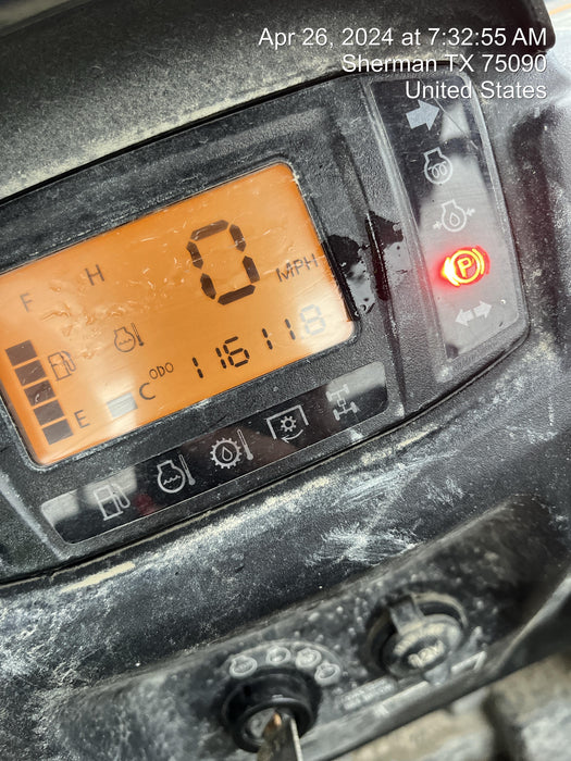 2022 Kubota RTV-X1140W-H Plastic Canopy, Windshield Acrylic Clear, LED Strobe Light, Wire Harness Kit, Back up Alarm