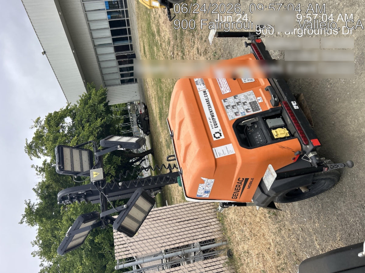 2023 Generac MLT2 Diesel, Flex Switch 120V Input, Powerzone Controller, (4) 320W LED Lights, 4kW Generator, 39.9 Gal Fuel Tank, 2" Ball, T3