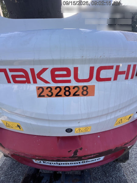 2022 TAKEUCHI TB235-2R