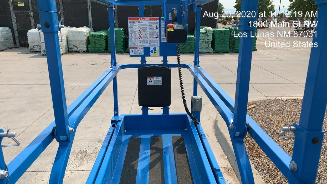 2020 Genie GS-1930 Solid Non Marking Tires, Beacon, Folding rails with half height swing gate