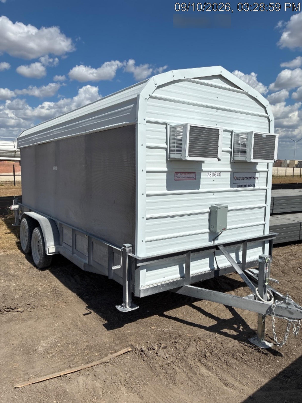 2026 GRANDVIEW EQ Cool Down Trailer