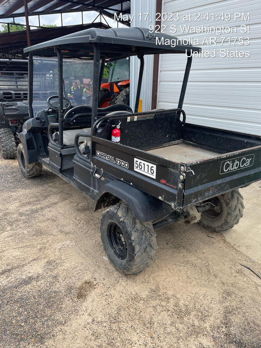 2019 Club Car CA1700D Diesel, 4-Seat, ROPS, AWD w/None