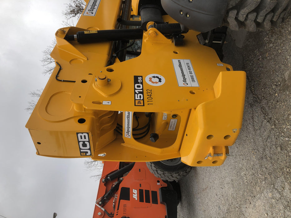 2020 JCB 510-56 Canopy, Solid Tires, Work Lights, Beacon, Aux Hydraulics, Back up Alarm, Lifting Eye, ES Decals