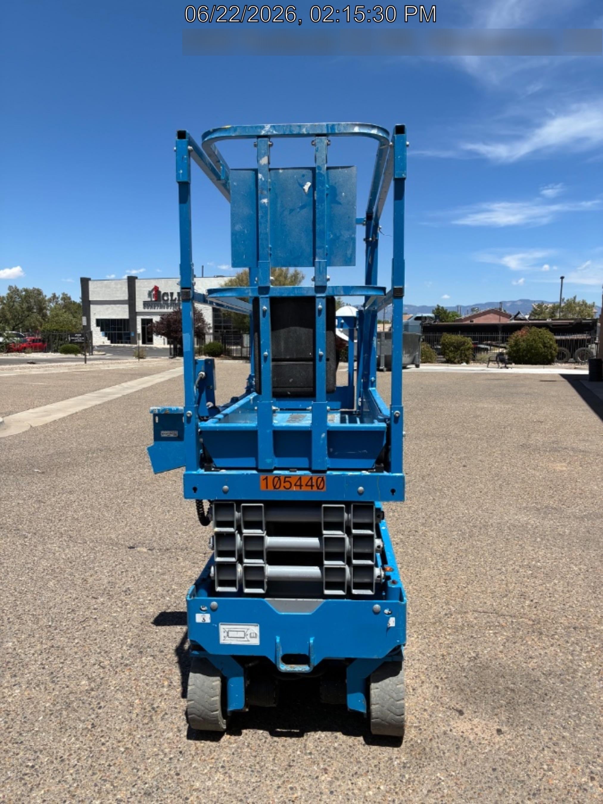 2020 Genie GS-1930 Solid Non Marking Tires, Beacon, Folding rails with half height swing gate